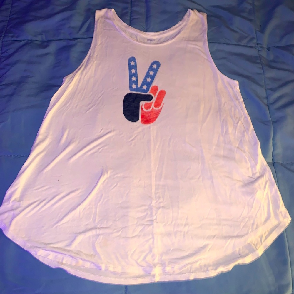 Peace Sign Tank Top